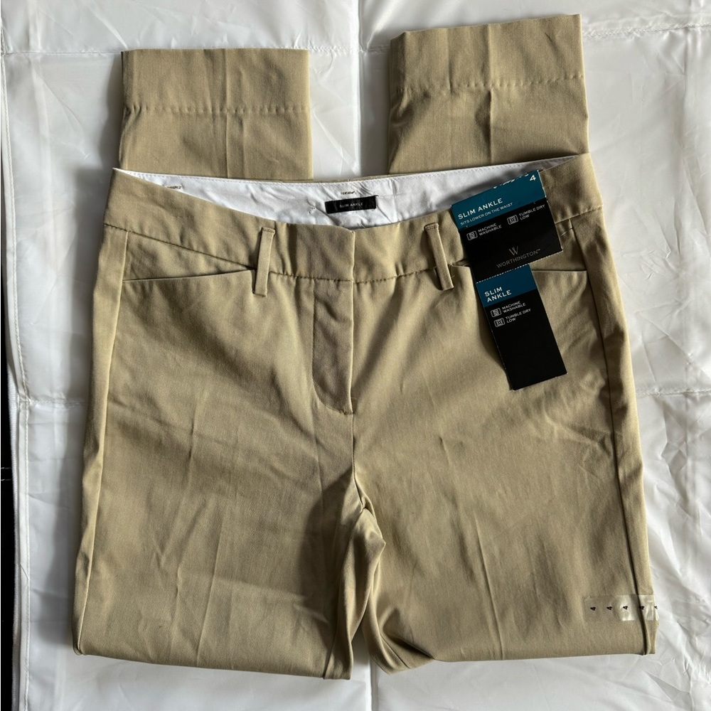 Worthington Women’s Slim Ankle Pants